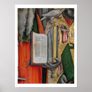 St. Jerome's Bible and St. Gregory's Dove, detail Poster