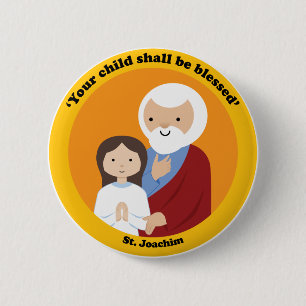 St. Joachim 2 Inch Round Button
