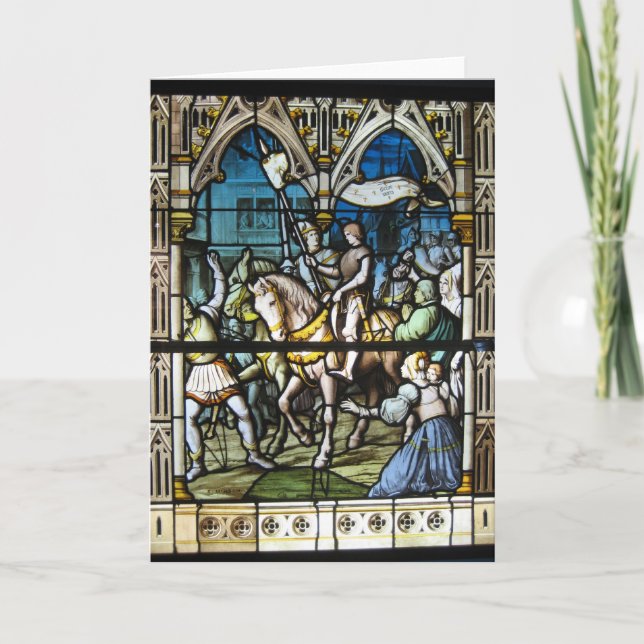 St. Joan at Orleans Card (Front)