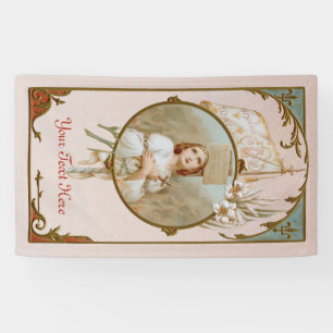 St. Joan of Arc Burning at the Stake (BF 01) Banner