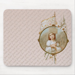 St. Joan of Arc Burning at the Stake (BF 01) Horiz Mouse Pad