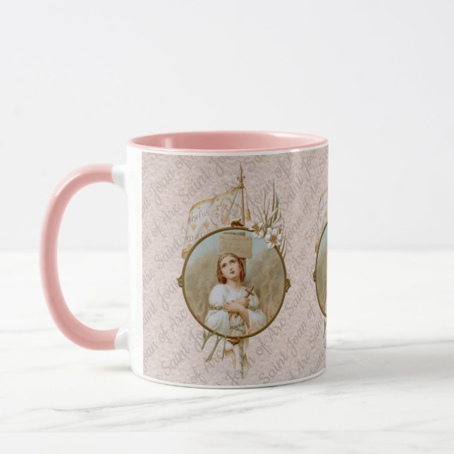 St. Joan of Arc Burning (BF 01) Coffee Mug 3 (Left)