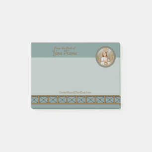 St. Joan of Arc Burning (BF 01, Style 1) 4"x3" Post-it Notes