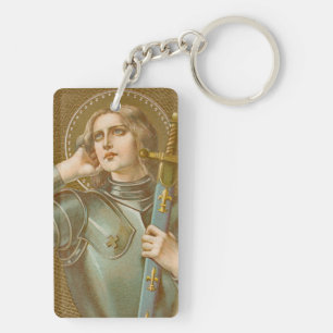 St. Joan of Arc (JM 28) Doubled Keychain