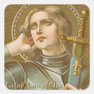 St. Joan of Arc (JM 28) Square Sticker