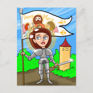St. Joan of Arc Postcard