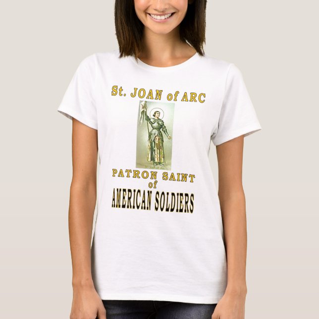 ST JOAN of ARC T-Shirt (Front)