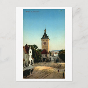 St. Johannthor Basel Switzerland Vintage Postcard