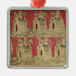 St. John and the Seven Churches of Asia Metal Ornament