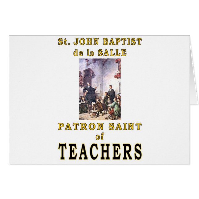 ST. JOHN BAPTIST de la SALLE (Front Horizontal)