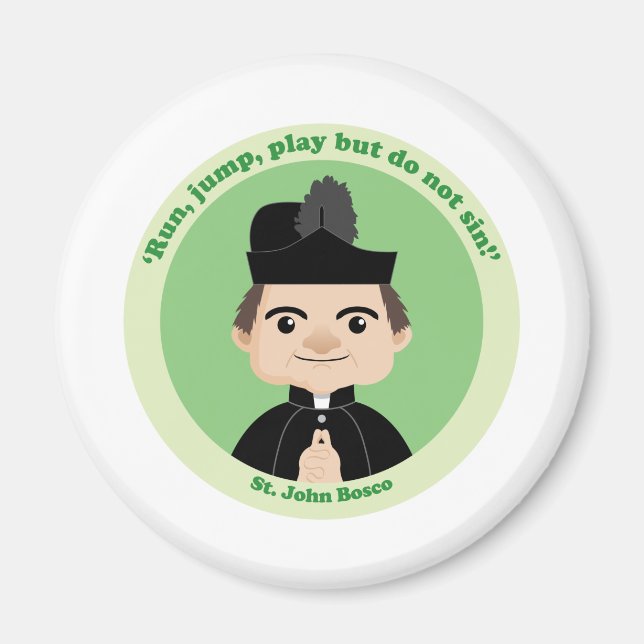 St. John Bosco Magnet (Front)