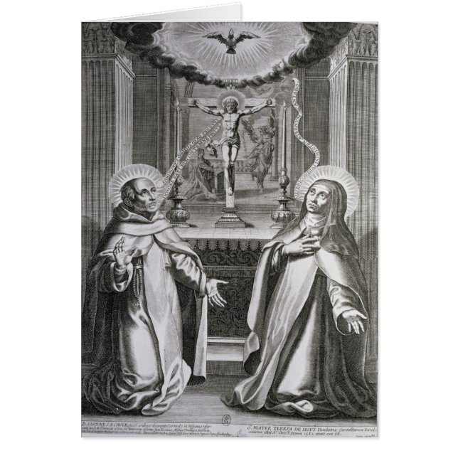St John de la croix et de St Theresa d'Avila (Devant)