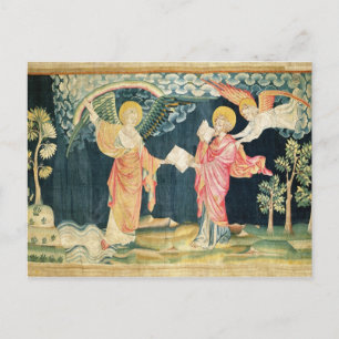 St. John Eating the Book Postcard