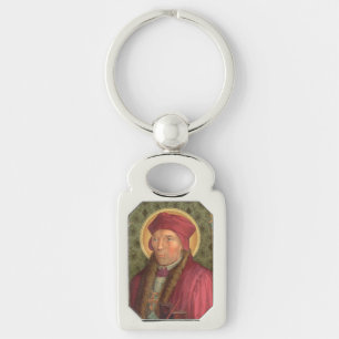 St. John Fisher (SAU 025) Rectangle Metal Keychain
