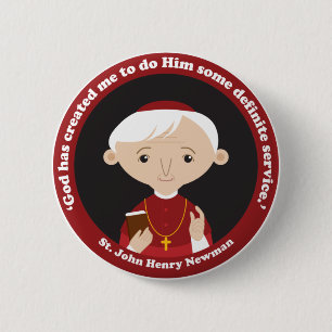 St. John Henry Newman 2 Inch Round Button