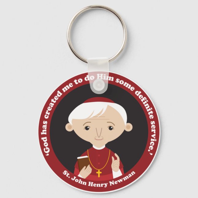 St. John Henry Newman Keychain (Front)