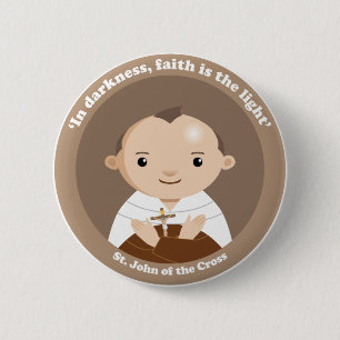 St. John of the Cross 2 Inch Round Button
