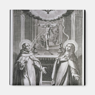 St. John of the Cross and St. Theresa of Avila Magnet