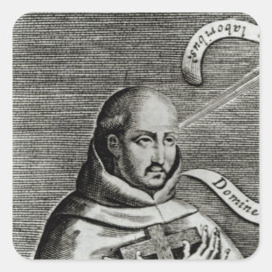 St. John of the Cross, detail Square Sticker