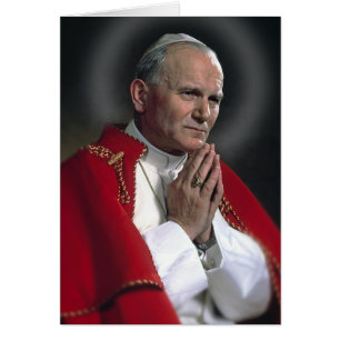 ST JOHN PAUL AT PRAYER