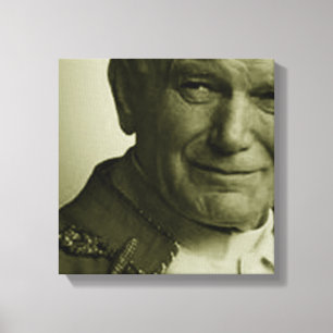 ST JOHN PAUL II CANVAS PRINT