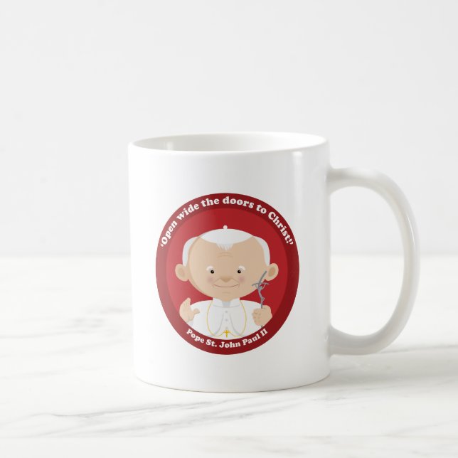 St John Paul II Coffee Mug (Right)
