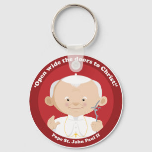 St John Paul II Keychain