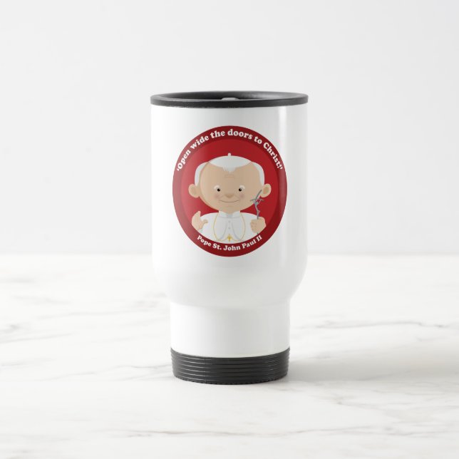 St John Paul II Travel Mug (Center)