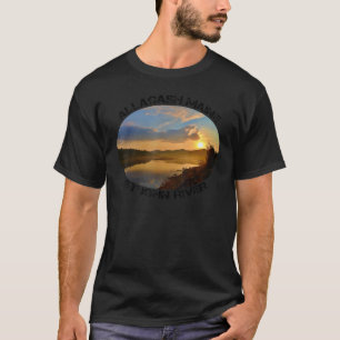 St John River Allagash Maine Sunrise T-Shirt