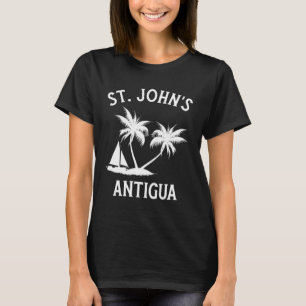 St John s Antigua Caribbean Island Vacation T-Shirt