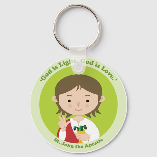 St. John the Apostle Keychain (Front)
