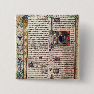 St. John the Baptist 2 Inch Square Button