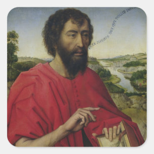 St. John the Baptist 2 Square Sticker