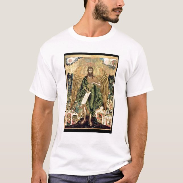 St. John the Baptist, Angel of the Wilderness T-Shirt (Front)