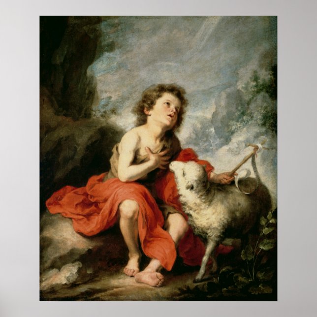 St. John the Baptist as a Child, c.1665 Poster (Front)