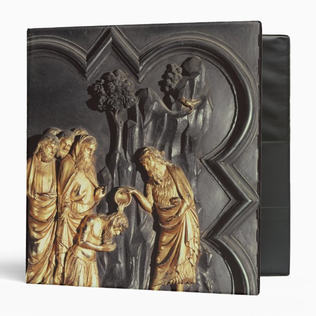 St. John the Baptist baptising in the River Binder (Front/Inside)