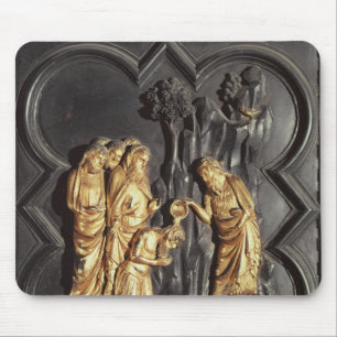 St. John the Baptist baptising in the River Mouse Pad