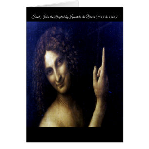 St John the Baptist by Leonardo da Vinci's