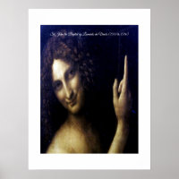 St John the Baptist by Leonardo da Vinci's