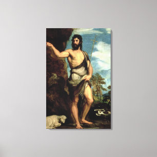 St. John the Baptist Canvas Print