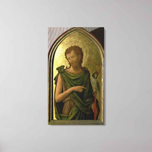St. John the Baptist Canvas Print (Front)