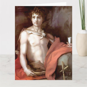 St John the Baptist Fine Art Greetings Card