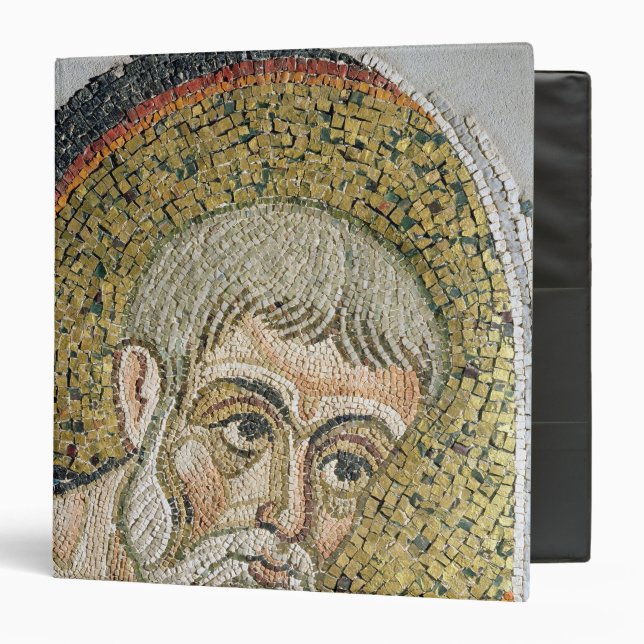 St. John the Baptist: Fragment of a mosaic Binder (Front/Inside)