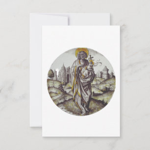 St. John the Baptist Holy Card