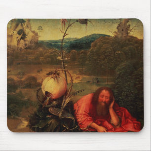 St. John the Baptist in Meditation Mouse Pad