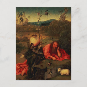 St. John the Baptist in Meditation Postcard