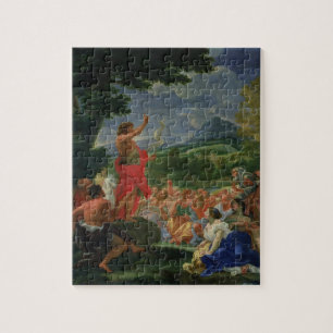 St. John the Baptist Preaching, painted before 169 Jigsaw Puzzle