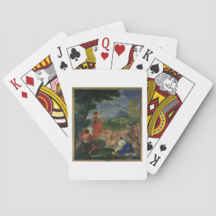 St. John the Baptist Preaching, painted before 169 Playing Cards