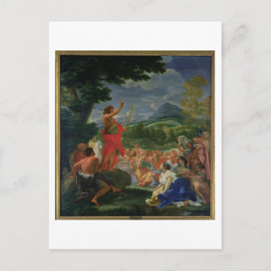 St. John the Baptist Preaching, painted before 169 Postcard