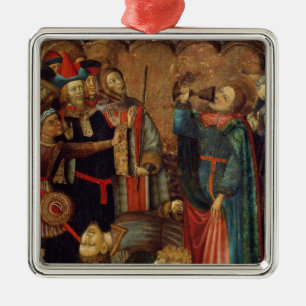 St. John the Evangelist Drinking Metal Ornament